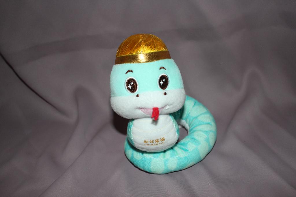 Amazing Oriental slang knuffel - 20cm, Overige typen, Blauw, Ophalen of Verzenden, Zo goed als nieuw