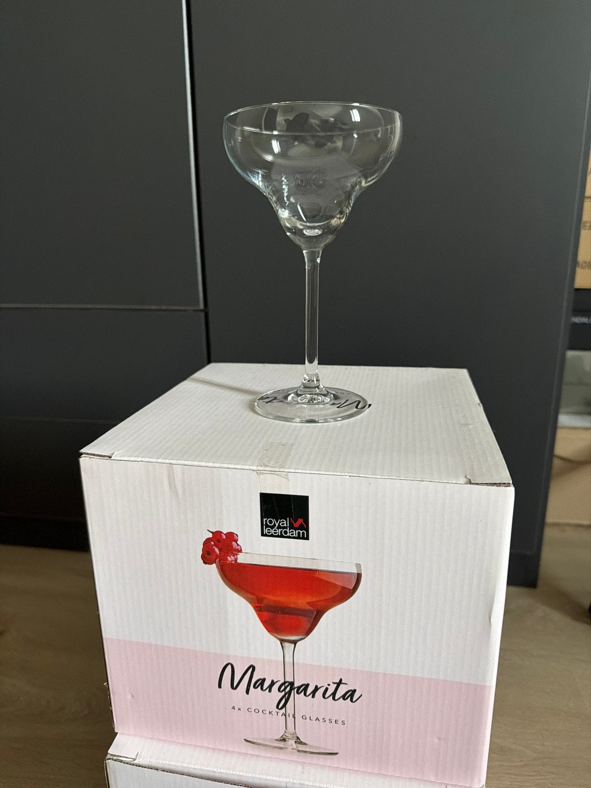 8 Royal Leerdam Margarita cocktailglazen, Huis en Inrichting, Nieuw, Ophalen of Verzenden, Overige merken, Glas