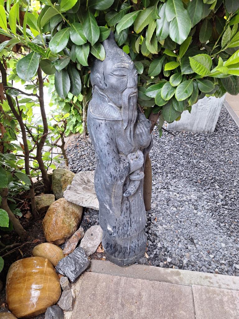 Te koop mooi beeld voor in de tuin., Tuin en Terras, Tuinbeelden, Ophalen, Steen