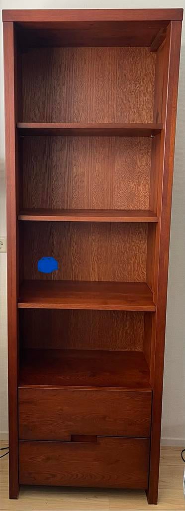 Boekenkast kersen, Ophalen, 50 tot 100 cm, Zo goed als nieuw, 150 tot 200 cm