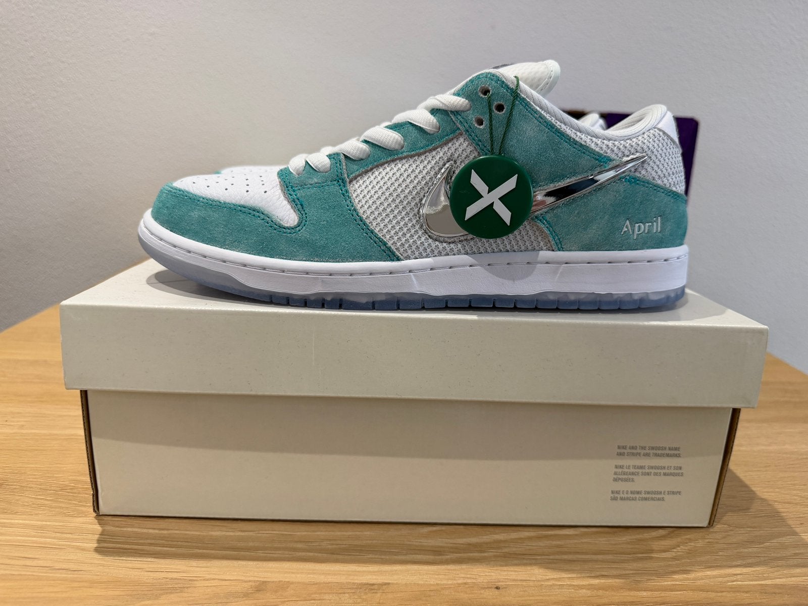 Nike SB Dunk Low April maat 45, Kleding | Heren, Ophalen, Zo goed als nieuw