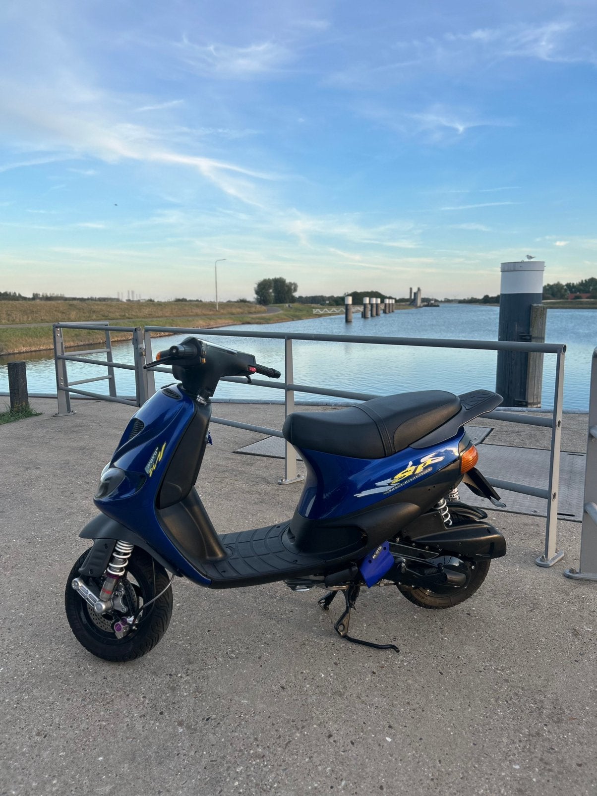 Sp98 183cc dg a1 swingarm, Ophalen, Zo goed als nieuw, Benzine, Zip