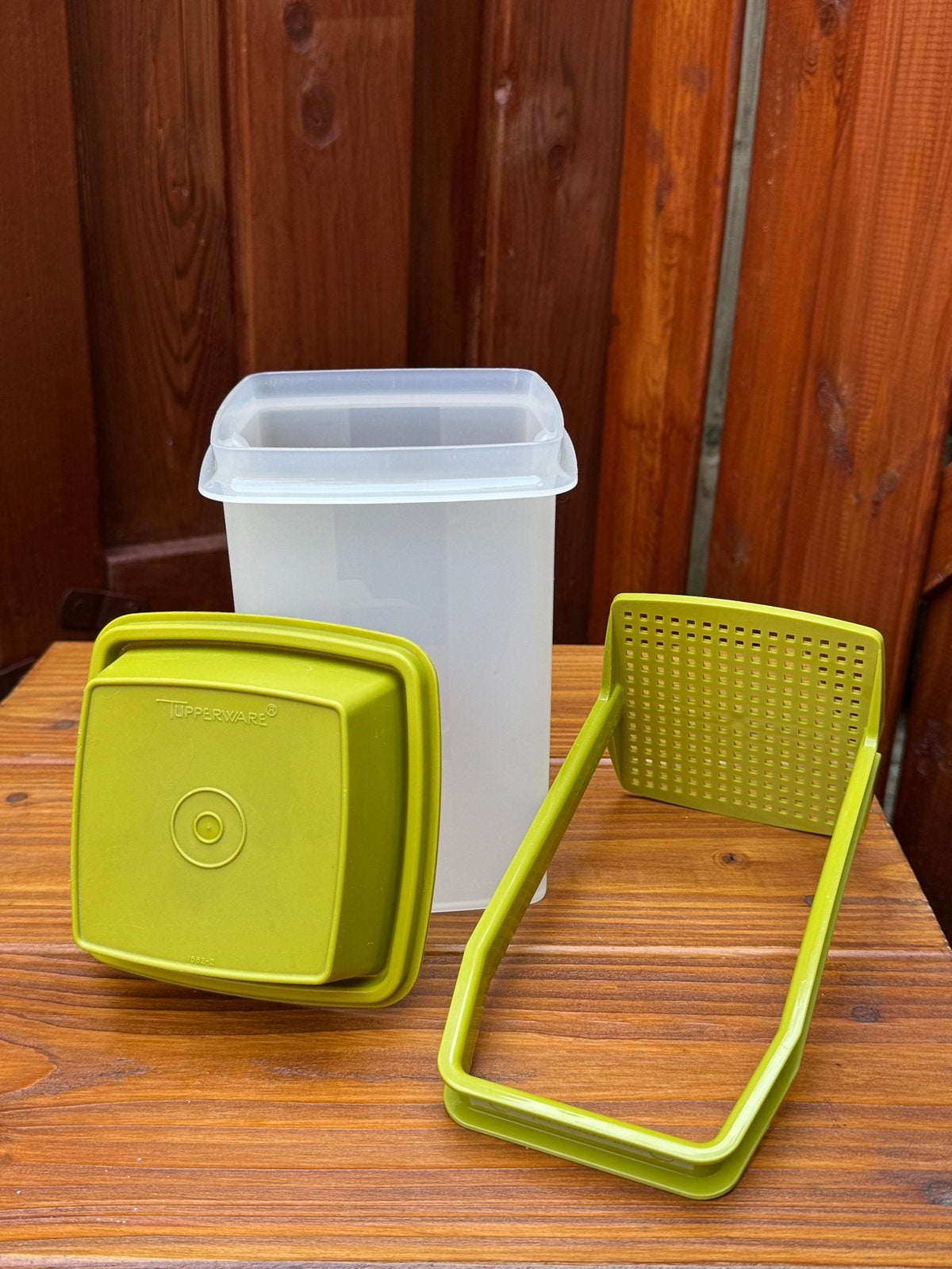 Tupperware Augurkenpot Zuurpot, Zuurpot, Ophalen of Verzenden, Zo goed als nieuw, Groen