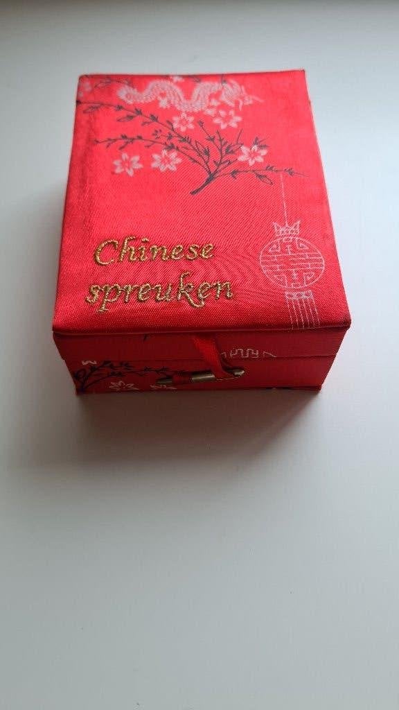 Chinese spreukenboek, Boeken, Ophalen, Spiritualiteit algemeen, Overige typen, Zo goed als nieuw