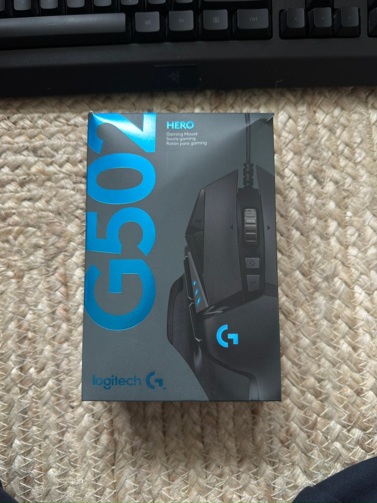 G502 logitech gaming muis en Razer Rgb toetsenbord, Ophalen of Verzenden, Zo goed als nieuw, Gaming muis