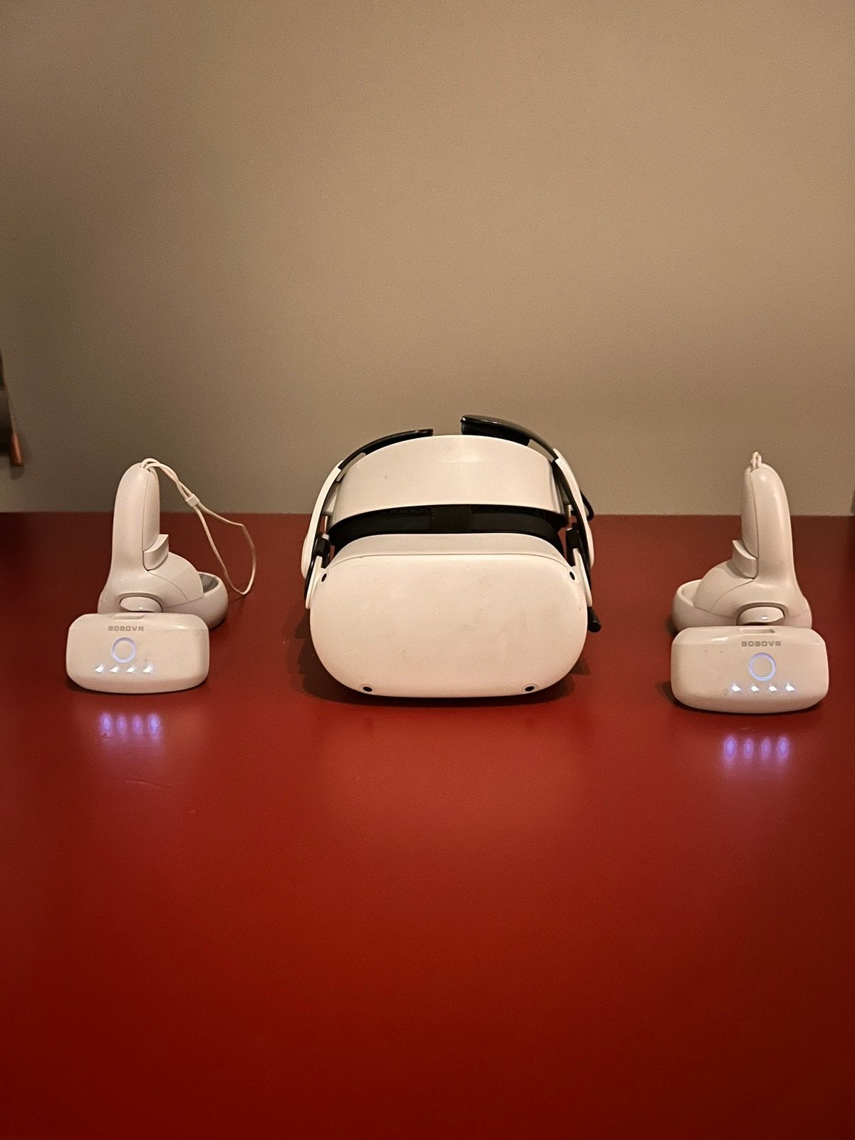 Oculus quest 2+ boba strap battery pack, Spelcomputers en Games, Virtual Reality, Ophalen, Zo goed als nieuw, Overige platformen