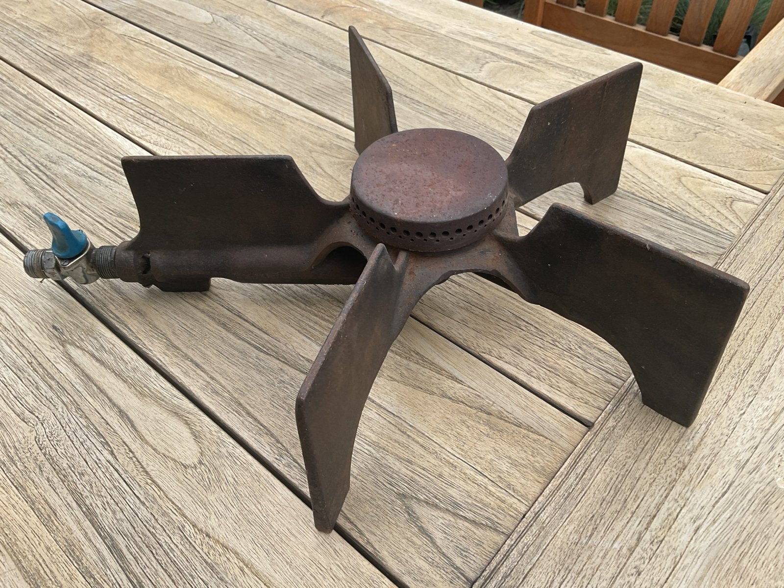 TE KOOP AANGEBODEN: ANTIEKE GASBRANDER, Ophalen, Gebruikt