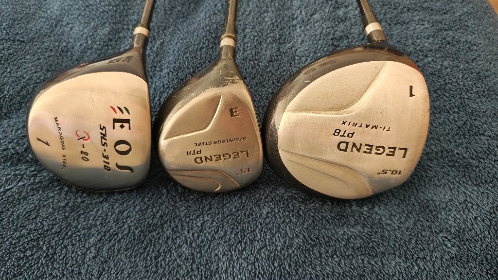 Golfclubs, LINKS, 2x driver, 1x houten 3, Ophalen, Gebruikt, Club, Overige merken