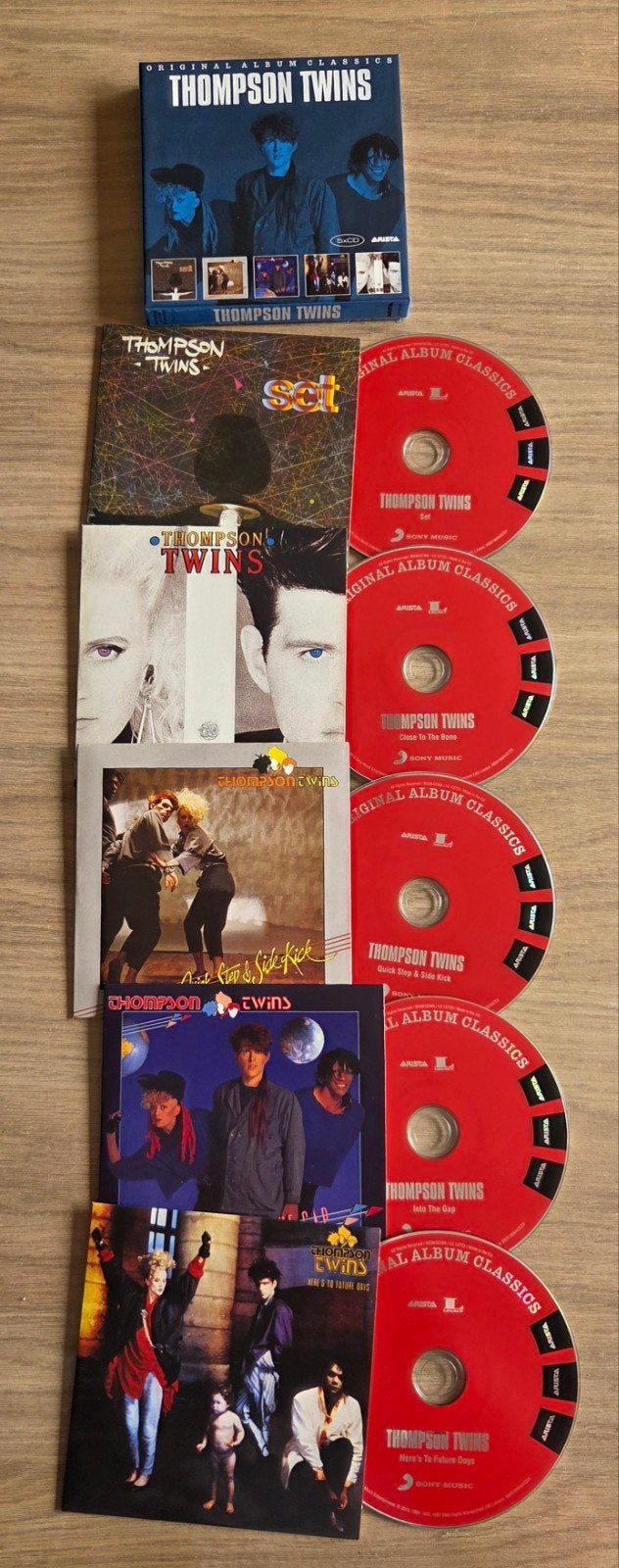 Thompson Twins - Original Album Classics (5 CD Boxset), Ophalen of Verzenden, Zo goed als nieuw