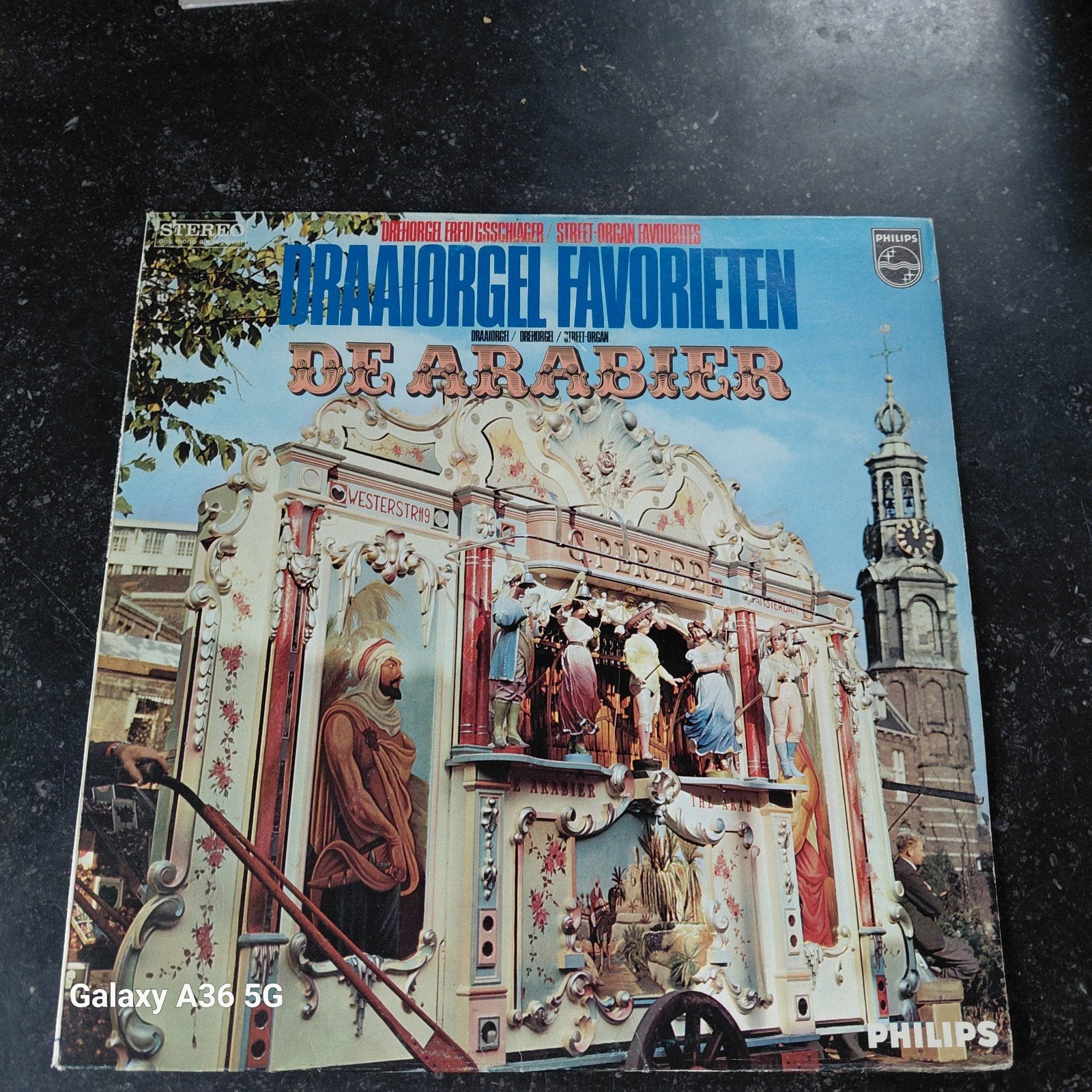Draaiorgel Favorieten - De Arabier LP (Philips), LP, Gebruikt, Ophalen of Verzenden, 12 inch