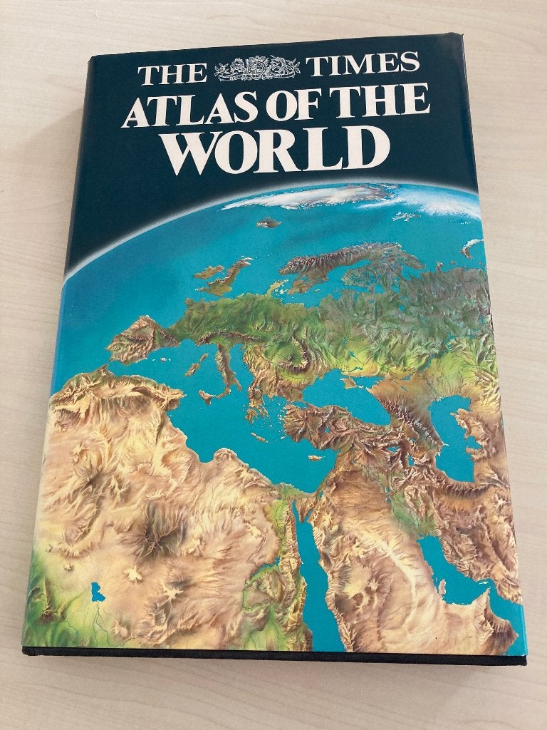 Times Atlas of the World 1990, Overige atlassen, Ophalen of Verzenden, Zo goed als nieuw, 1800 tot 2000