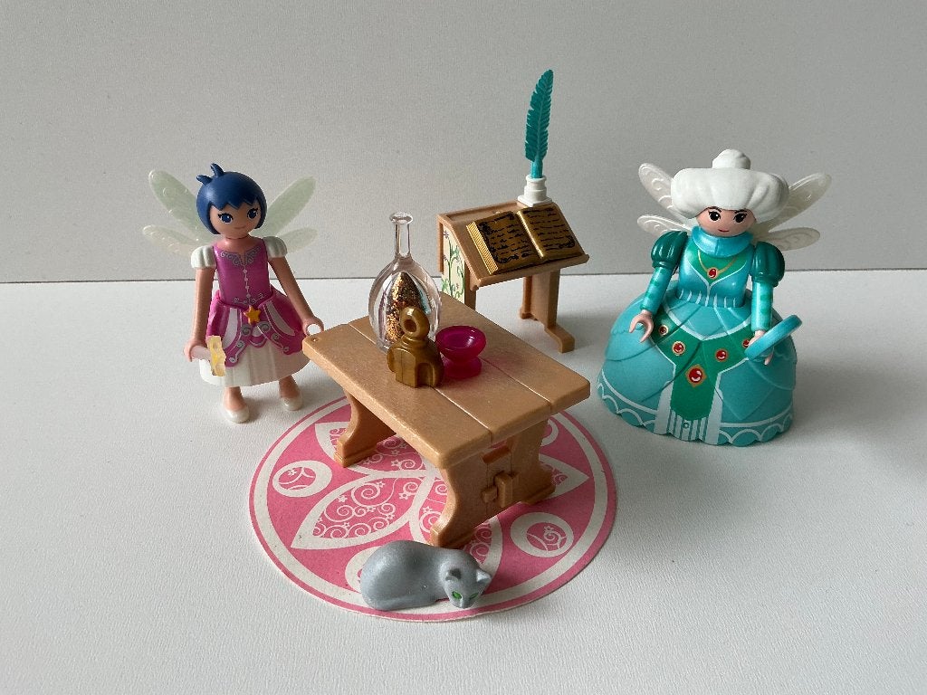 Playmobil 9410 feeën, Gebruikt, Complete set, Fantasy, Ophalen of Verzenden