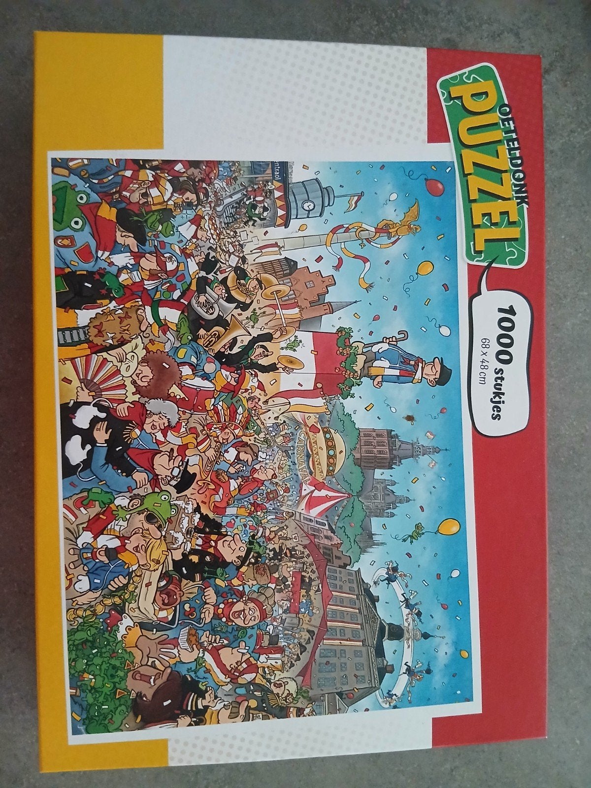 Puzzel 1000 stukjes, Oeteldonk, Ophalen of Verzenden, 500 t/m 1500 stukjes, Zo goed als nieuw