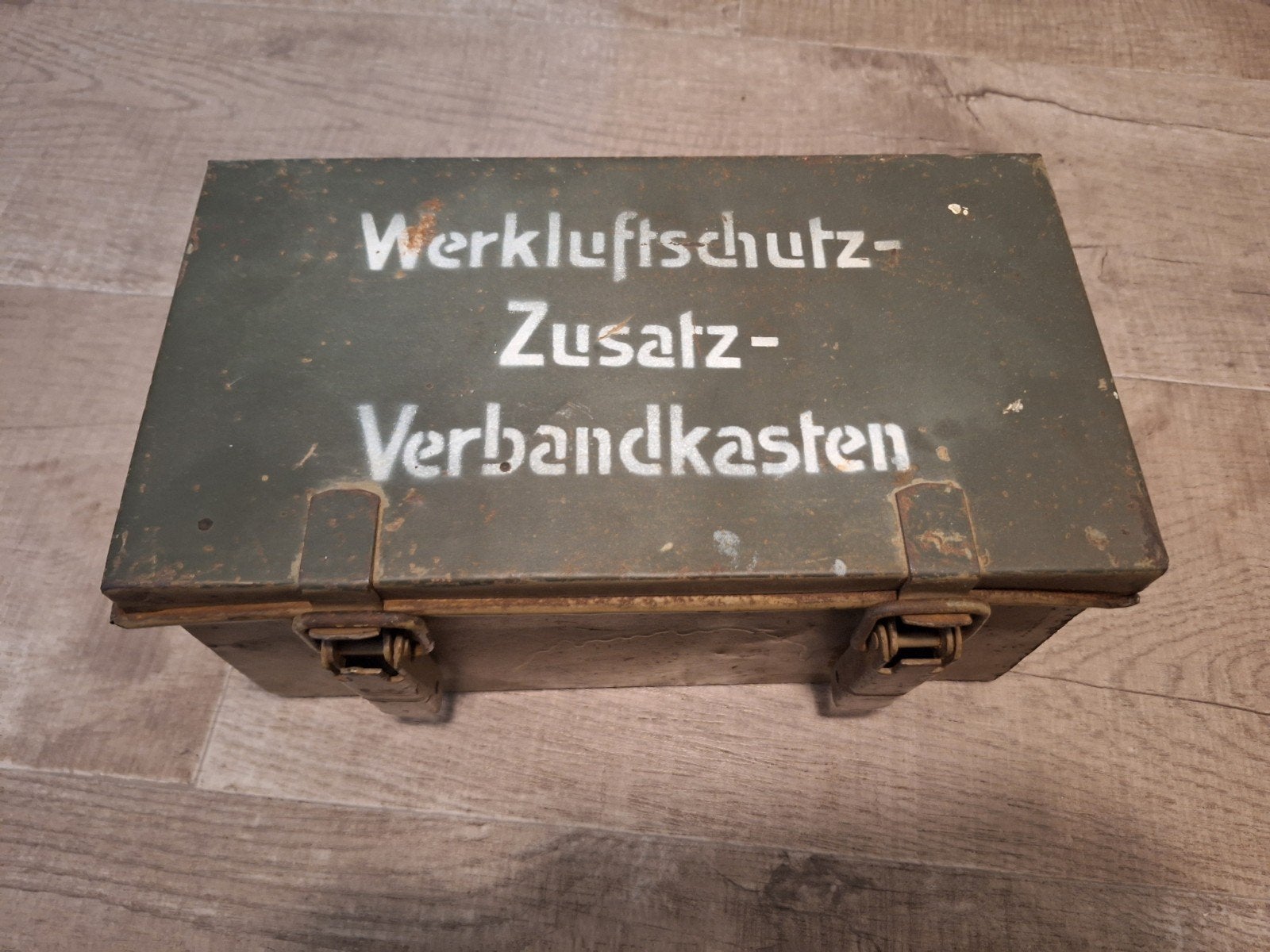 Luftschutz verbandskist., Verzamelen, Ophalen of Verzenden, Nederland