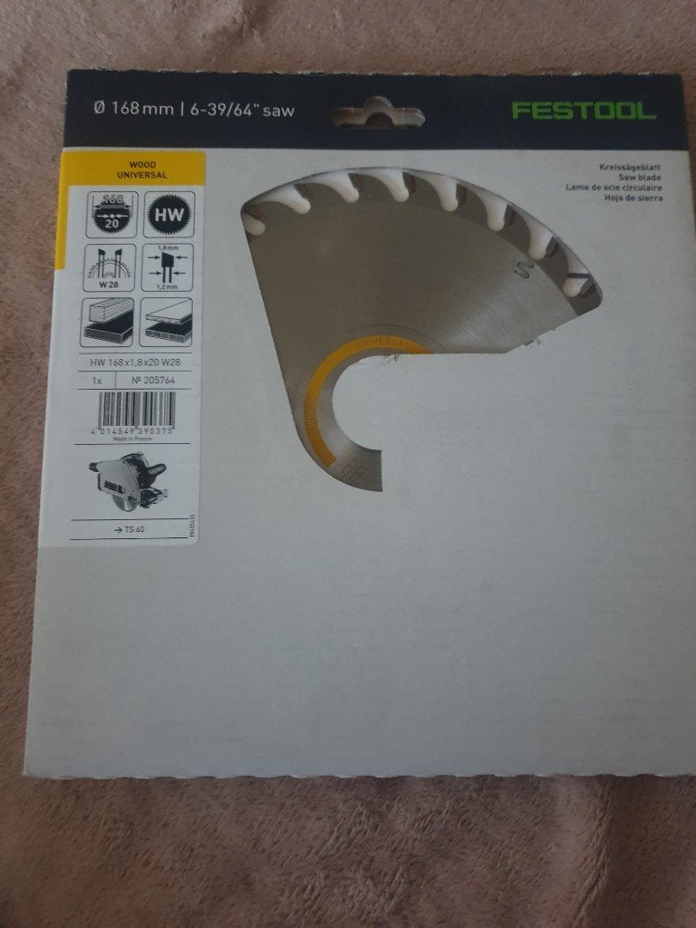 Verschillende soorten diamant zaagbladen rubi en festool, Ophalen, Minder dan 30 mm, Overige typen, Nieuw