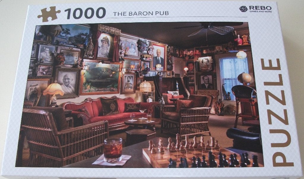 Puzzel *** THE BARON CLUB *** 1000 stukjes Rebo, Ophalen of Verzenden, 500 t/m 1500 stukjes, Zo goed als nieuw, Legpuzzel