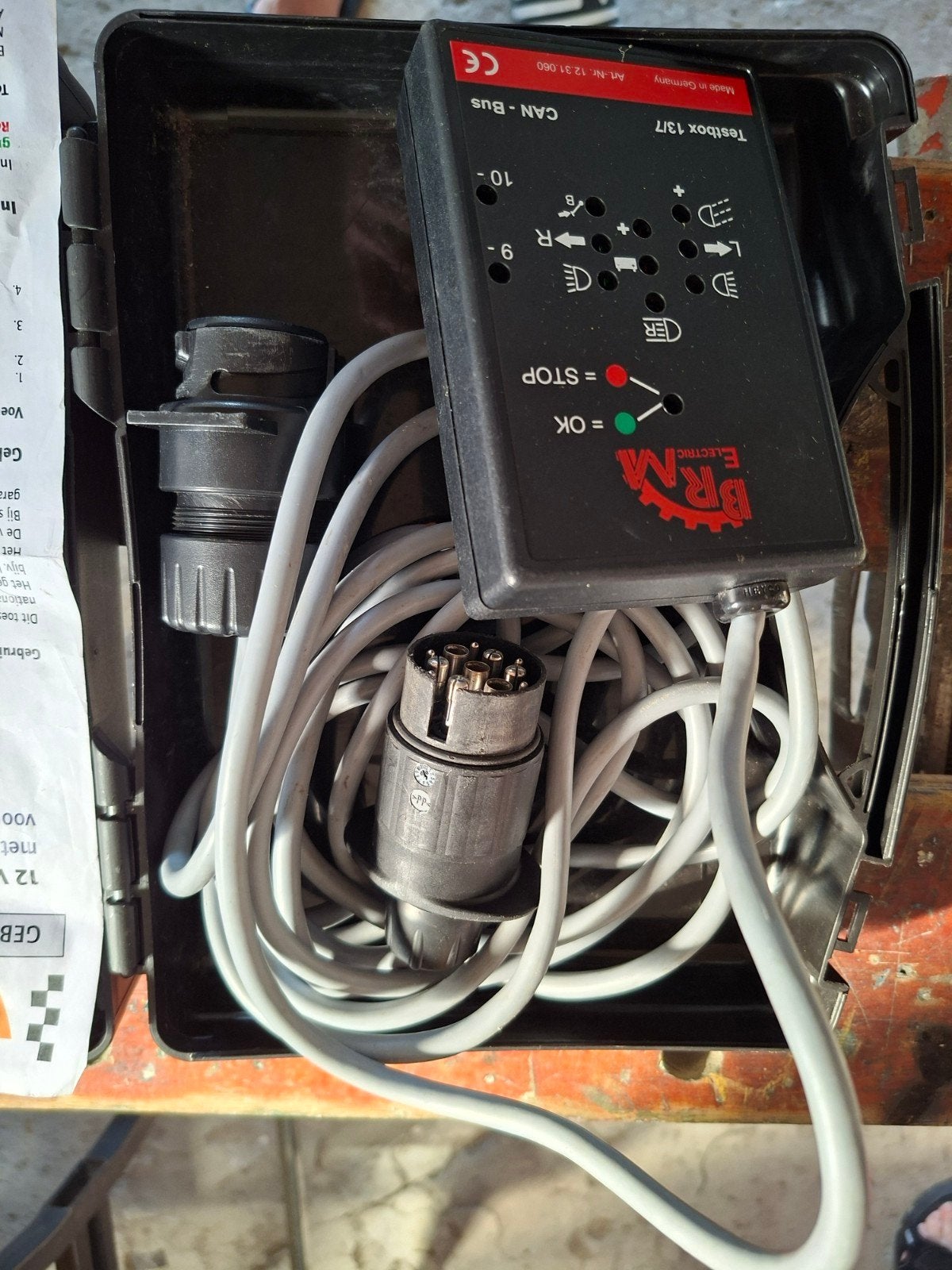 Womi BRAm Testbox 13/7 CAN-Bus trekhaak tester, Ophalen of Verzenden, Gebruikt