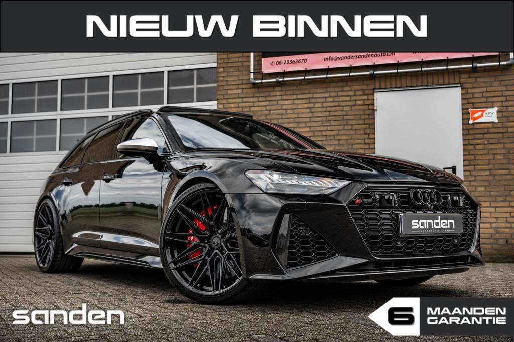 Audi RS6 TFSI quattro|BTW|Ceramic|B&OAdv.|Carbon|Pano|Laser, Automaat, Adaptive Cruise Control, Leder, Vierwielaandrijving