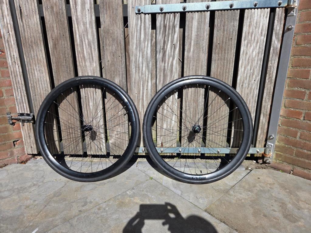 Complete racefiets wielen. disk, steekas . 9-12 speed, Fietsen en Brommers, Fietsonderdelen, Ophalen, Racefiets