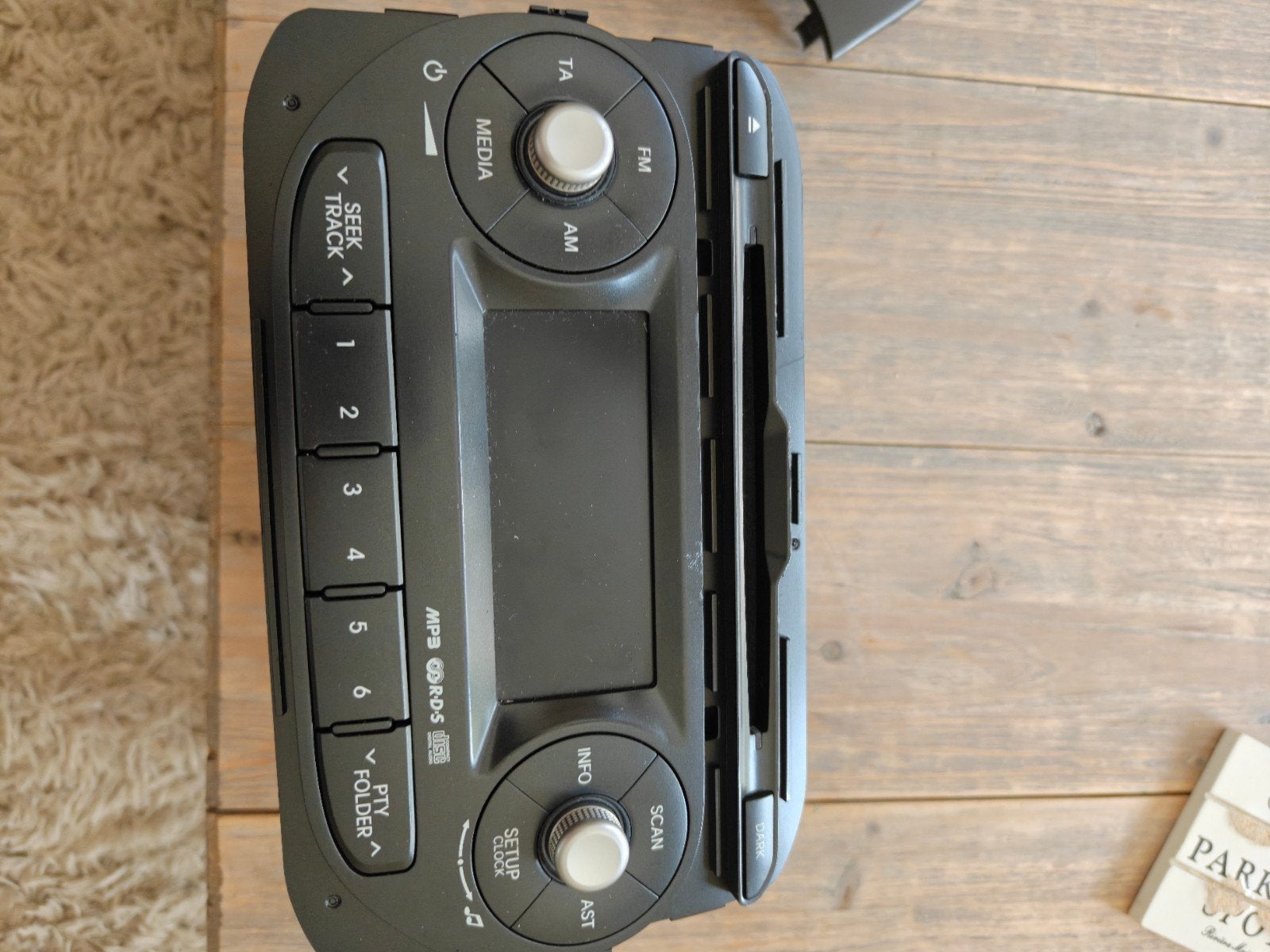 Kia Picanto Radio/CD-speler met frame, Ophalen of Verzenden, Gebruikt