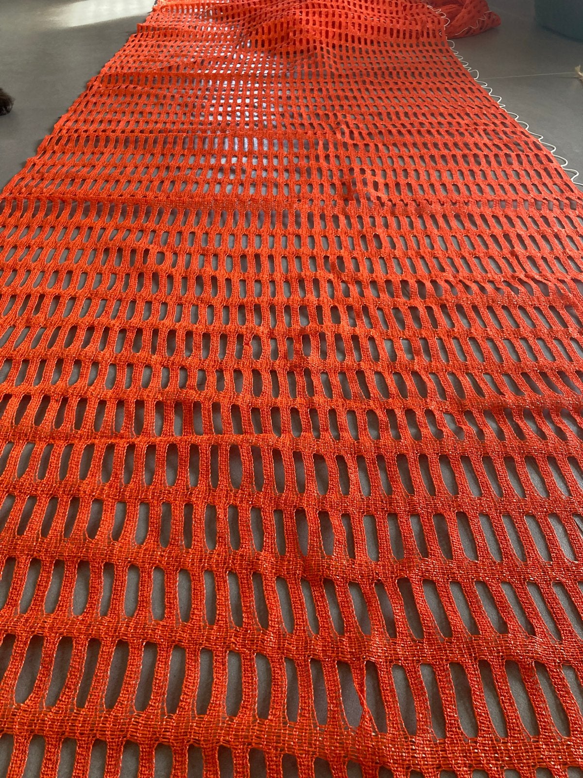 Oranje Afrastering / Veiligheidsnet 1.08m x 24m -, Ophalen of Verzenden, Nieuw, Kunststof, Overige typen