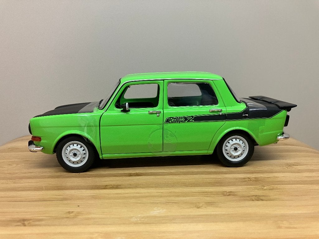 Simca 1000 Rally 2 van 1976 Racing Green  1/18 Norev, Ophalen of Verzenden, Nieuw, Auto, Norev