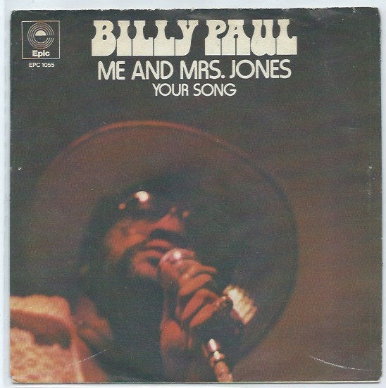 Billy Paul- Me and Mrs. Jones, Gebruikt, 7 inch, Ophalen of Verzenden, Beschermende buitenhoes