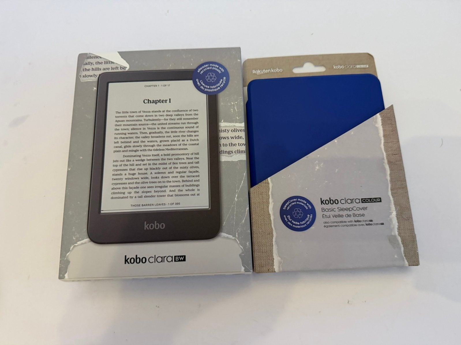 Kobo Clara BW | doos | nieuwe Kobo SleepCover, Verzenden, Kobo, Zo goed als nieuw, 16 GB of meer