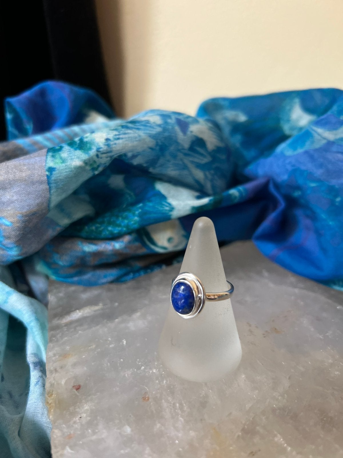 Lapis lazuli geluk wijsheid magie intuïtie uniek beschermt, Blauw, Magnolia11, Nieuw, Ophalen of Verzenden