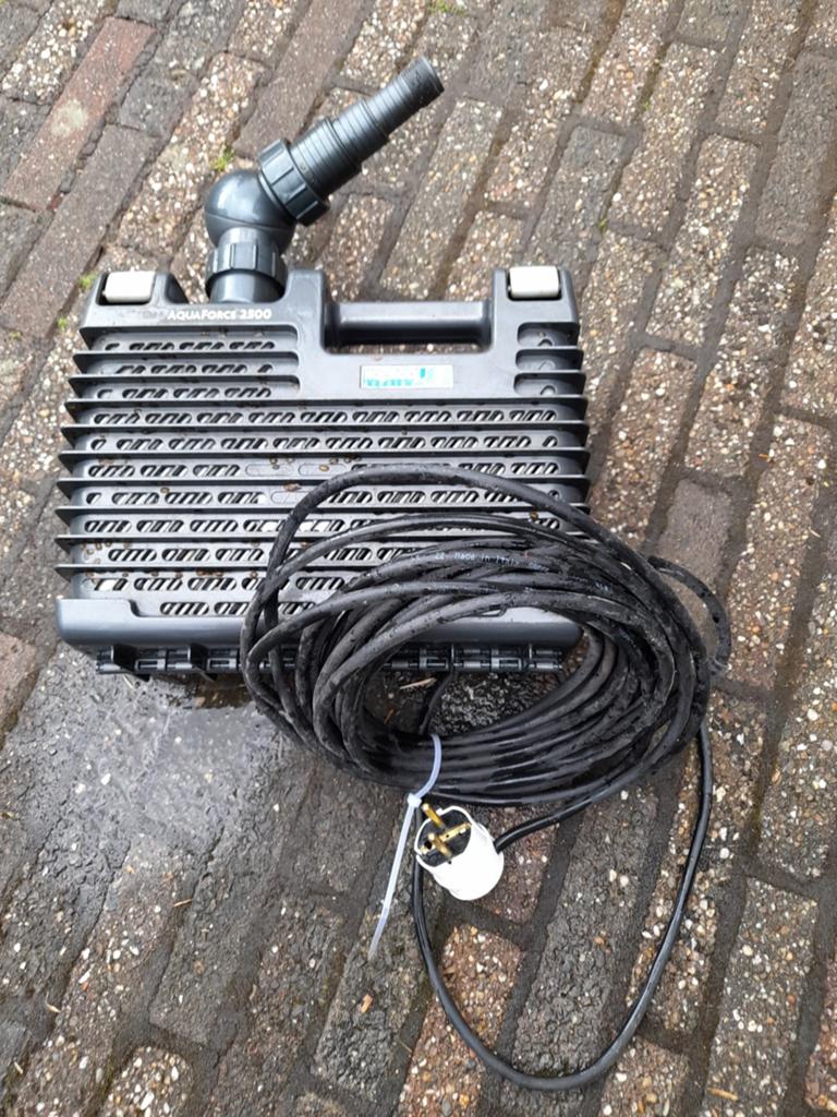 Hozelock Cyprio Aquaforce 2500 Vijverpomp, Ophalen of Verzenden, Gebruikt, Elektrisch, Dompelpomp