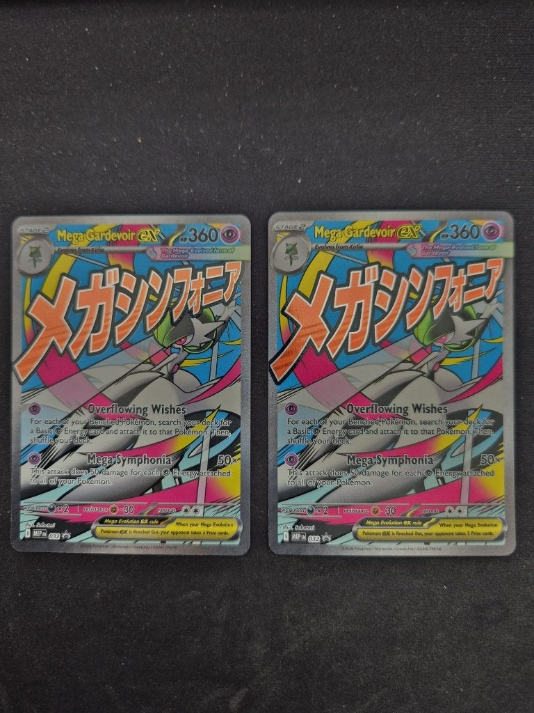 Mega Gardevoir EX Promo 032, Ophalen of Verzenden, Zo goed als nieuw, Meerdere kaarten