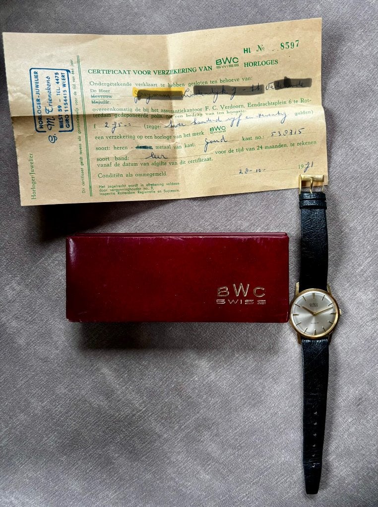 14 kr Gouden herenhorloge, Overige merken, Leer, Polshorloge, Nieuw