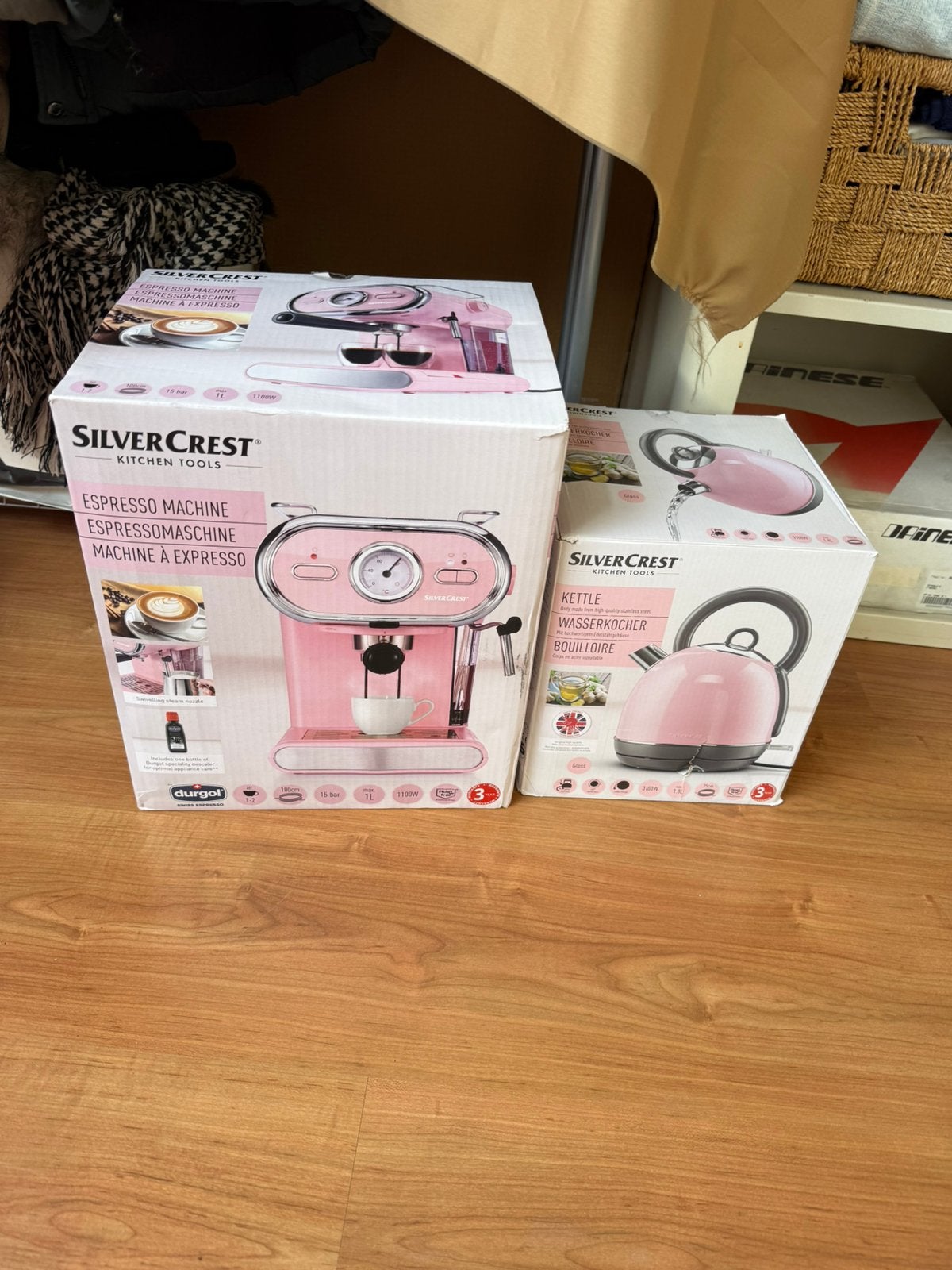 Silvercrest koffiezetapparaat en waterkoker, Ophalen, Nieuw, Koffiemachine