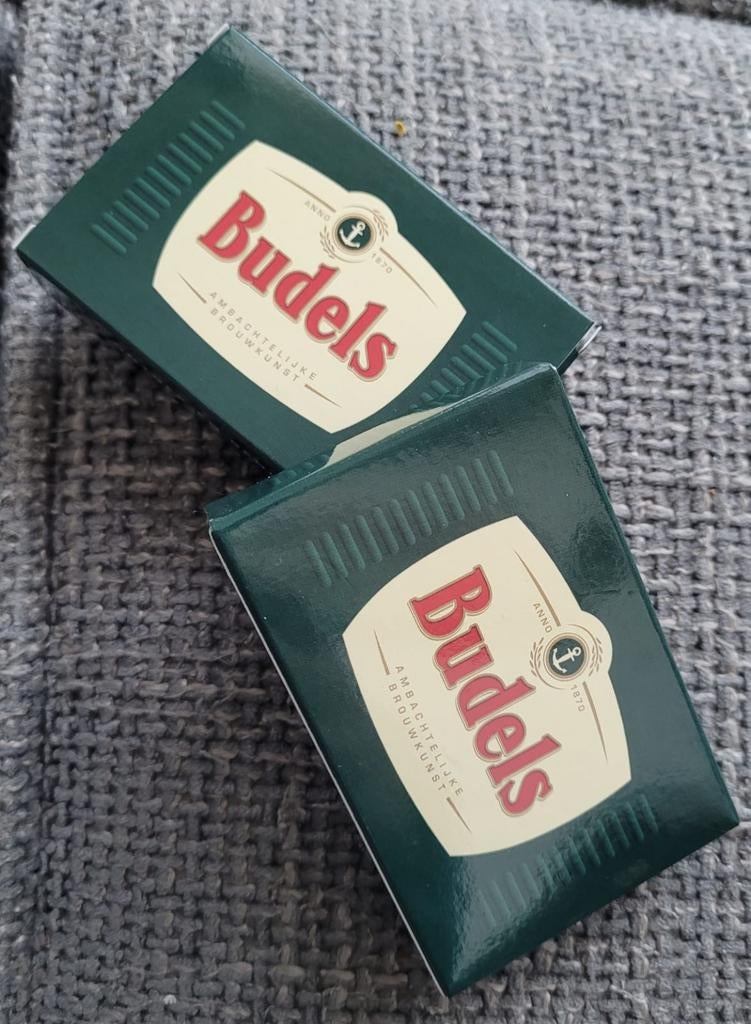 2 stokken speelkaarten budels bier ambachtelijke brouwkunst, Ophalen of Verzenden, Speelkaart(en)