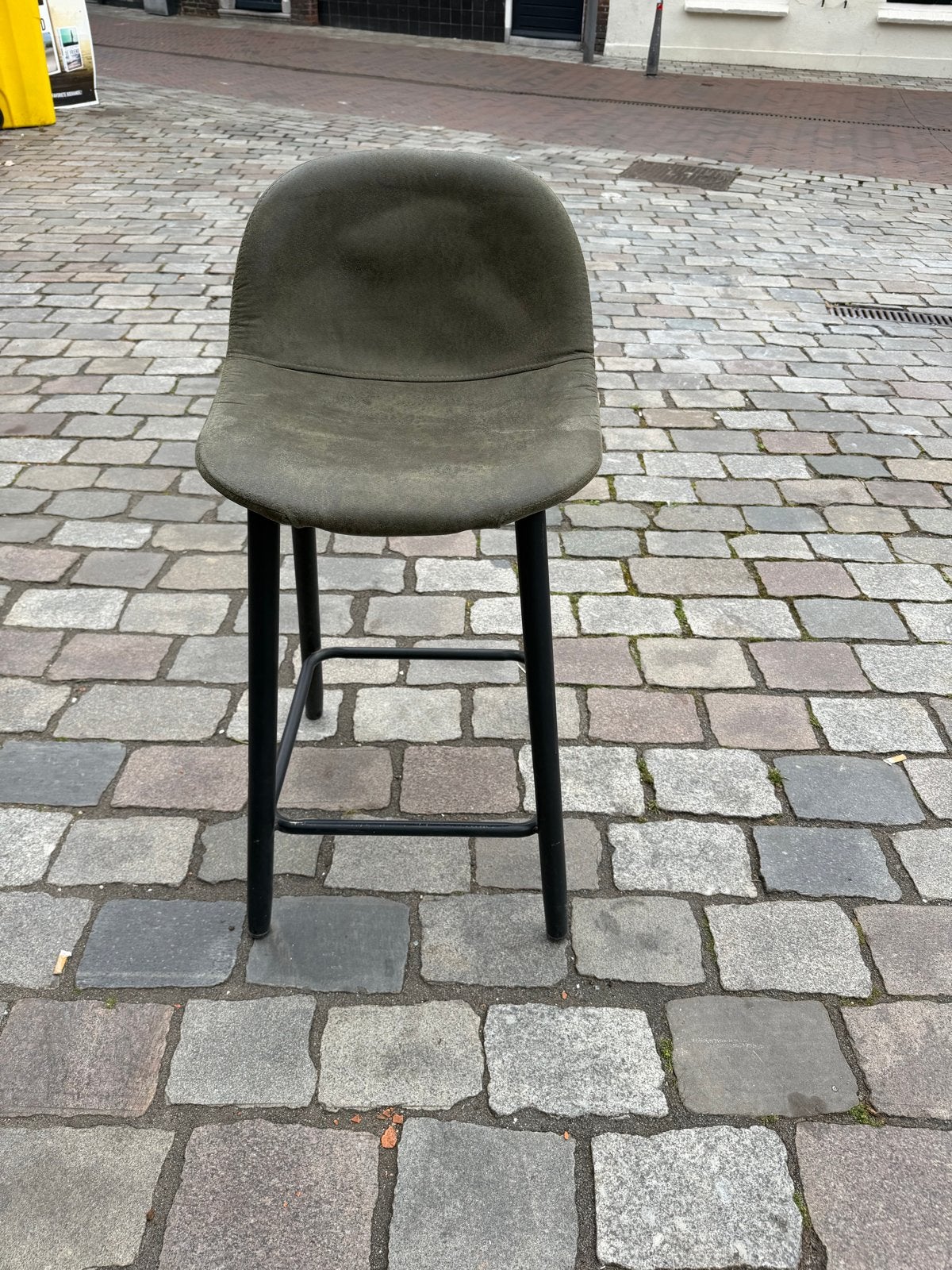 Suede barkrukken, 5 krukken of meer, Ophalen, 90 cm of meer