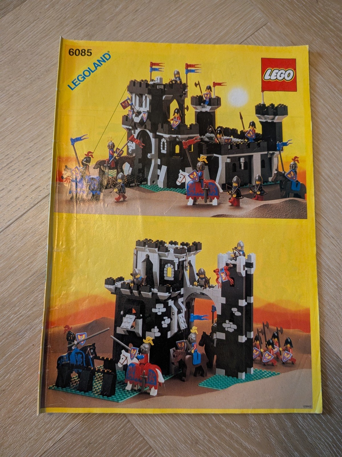 Lego 6085 Black monarch castle Black knights, Ophalen of Verzenden, Zo goed als nieuw