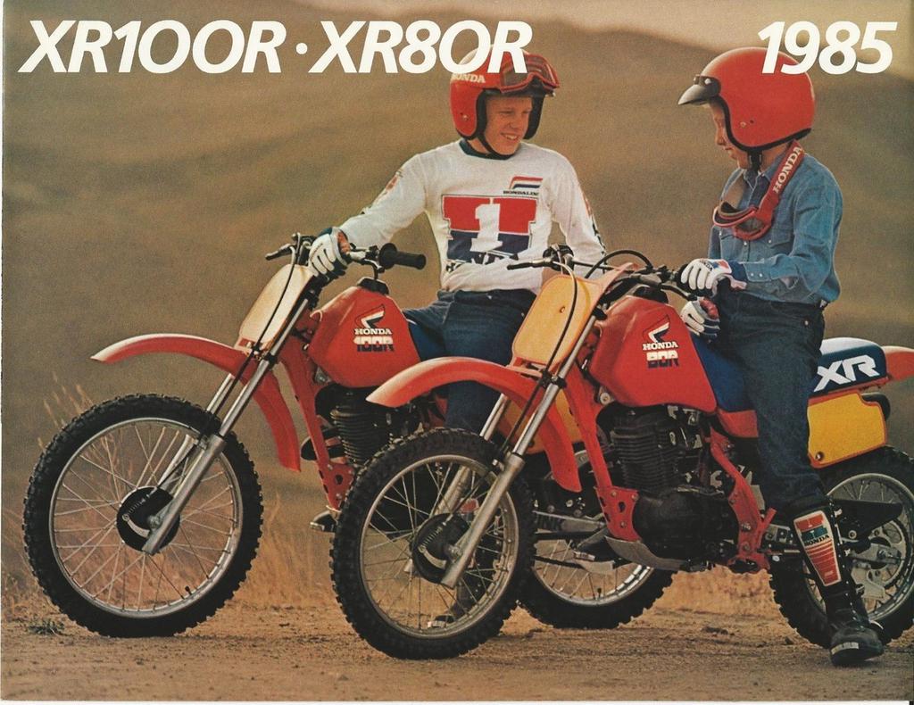 Honda xr80 1985 1986 complete originele kappenset, Ophalen of Verzenden, Zo goed als nieuw, Kap, Overige merken