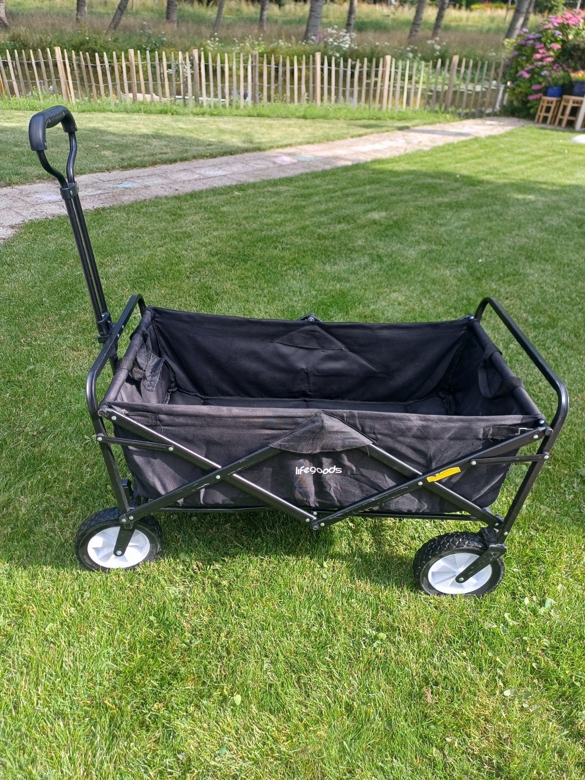Lifegoods bolderkar 70kg draagkracht - Opvouwbaar, Caravans en Kamperen, Bolderkarren, Ophalen, Opvouwbaar, Gebruikt