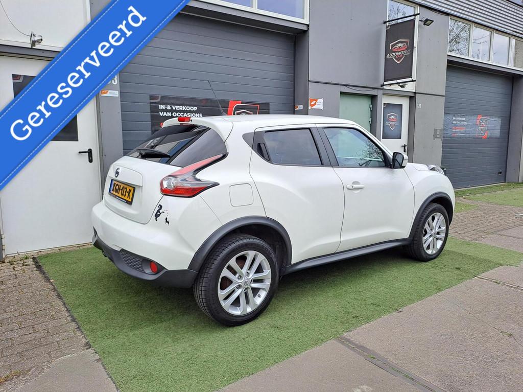 Nissan Juke 1.2 DIG-T S/S N-Connecta 2016 Keyless Nette Auto, Auto's, Nissan, Bedrijf, Juke, ABS, Achteruitrijcamera, Airbags