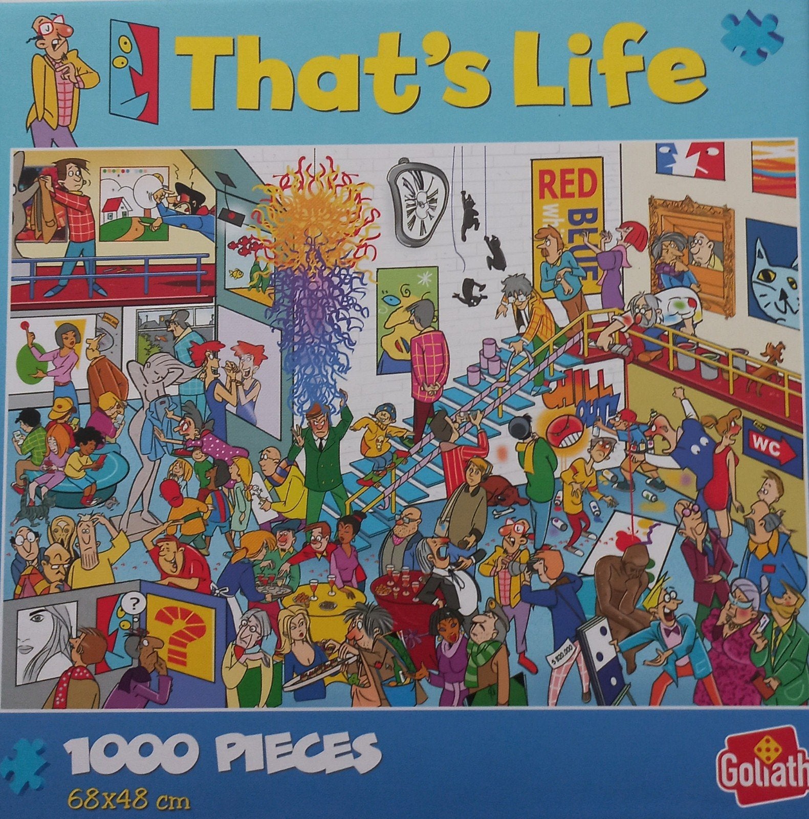 Legpuzzel 1000 stukjes That's Life, Ophalen of Verzenden, 500 t/m 1500 stukjes, Zo goed als nieuw