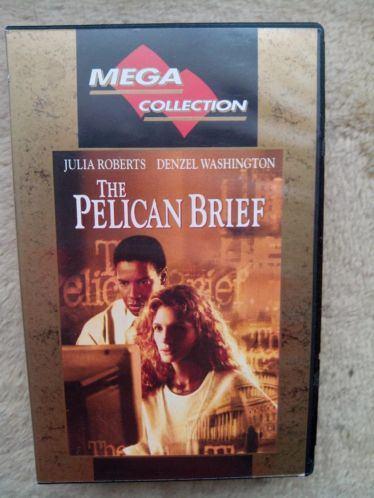 The Pelican Brief (videoband)  met Julia Robers, Alle leeftijden, Ophalen of Verzenden, Gebruikt, Thrillers en Misdaad