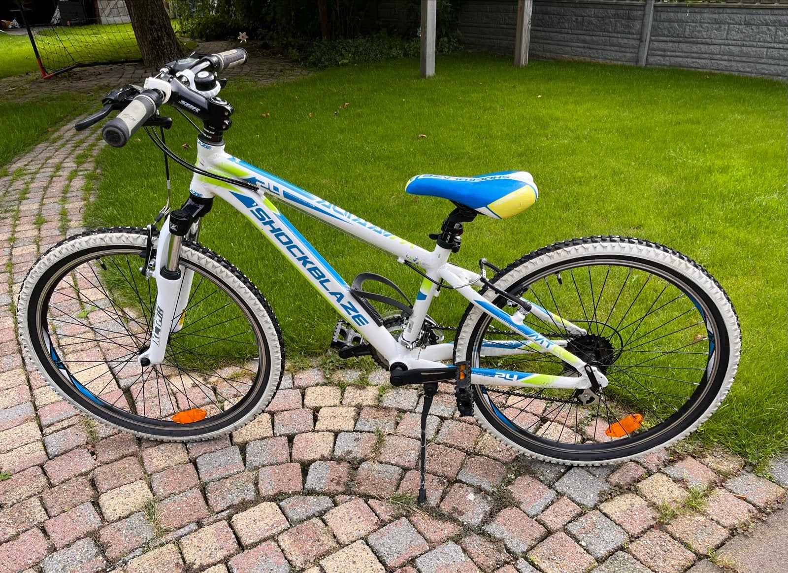 Shockblaze MTR 24 inch kinderfiets, Ophalen, Gebruikt, Velgrem, Aluminium