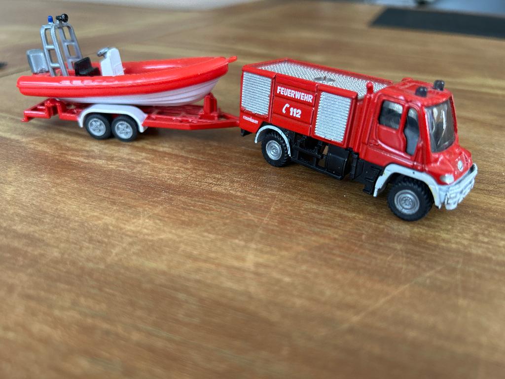 Siku 1068 feuerwehr, Ophalen of Verzenden, Zo goed als nieuw, Bus of Vrachtwagen, SIKU