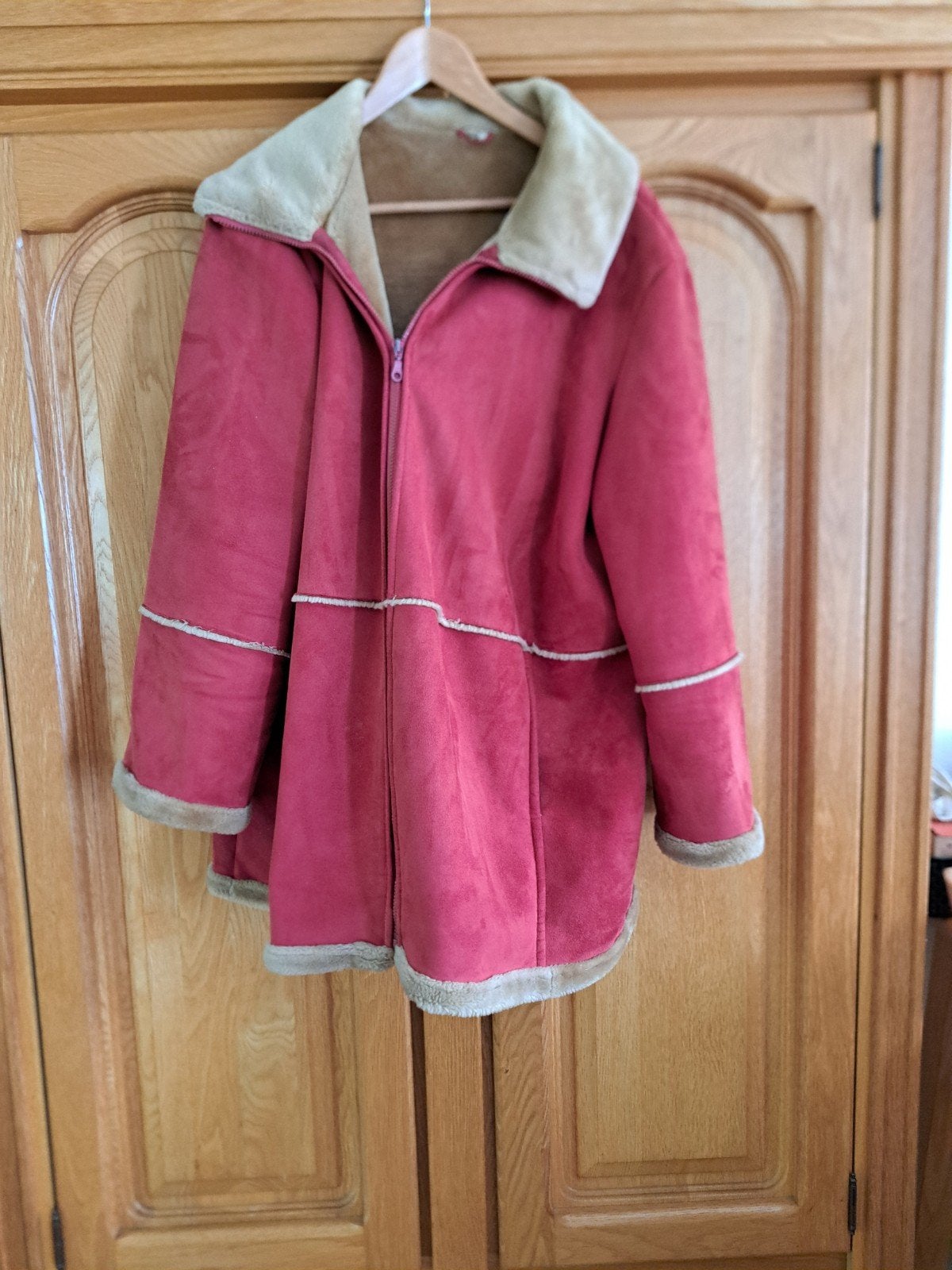 Jas warm, Ophalen of Verzenden, Zo goed als nieuw, Maat 46/48 (XL) of groter, Zwart