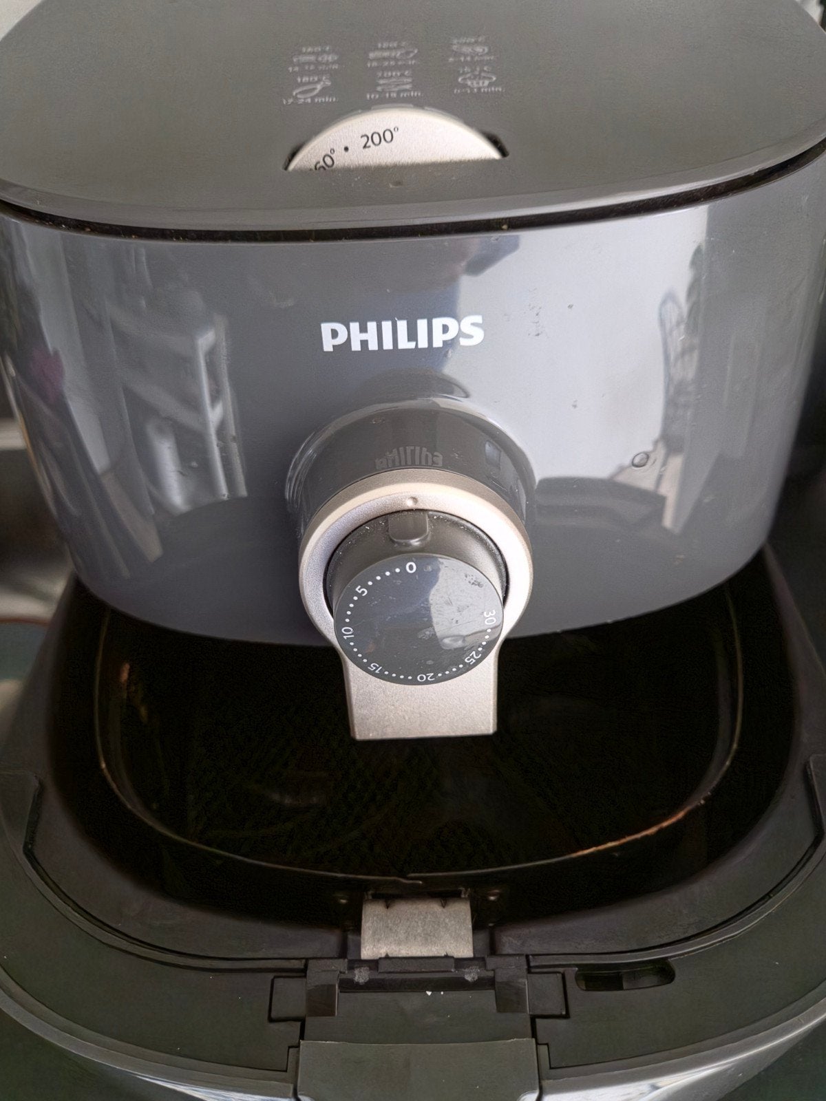 Philips Airfryer HD9721 - Zo goed als nieuw, Ophalen, Zo goed als nieuw, Airfryer, 1000 t/m 1499 gram