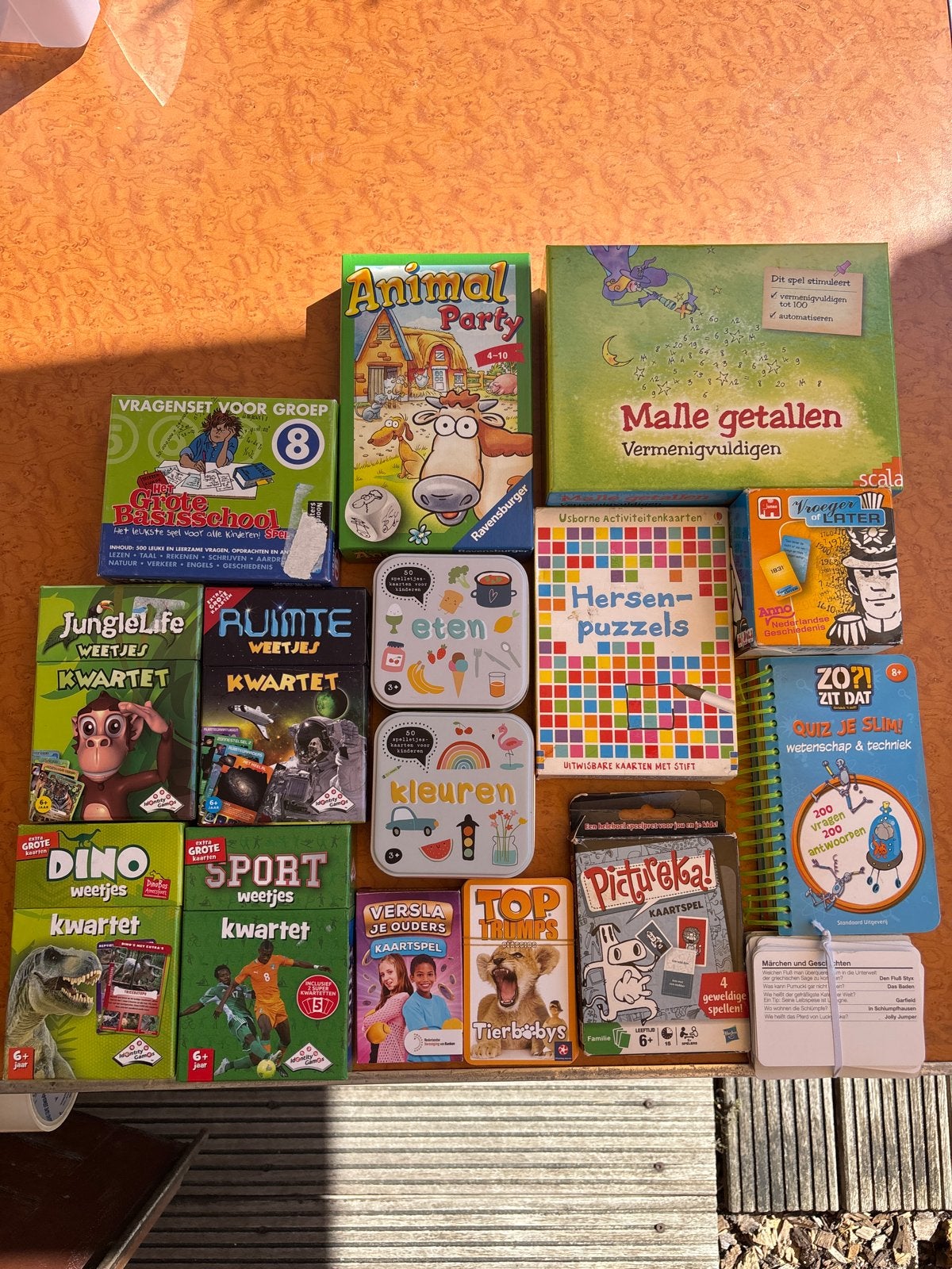 Diverse leerspelletjes voor basisschoolkinderen, Een of twee spelers, Ophalen of Verzenden, Gebruikt