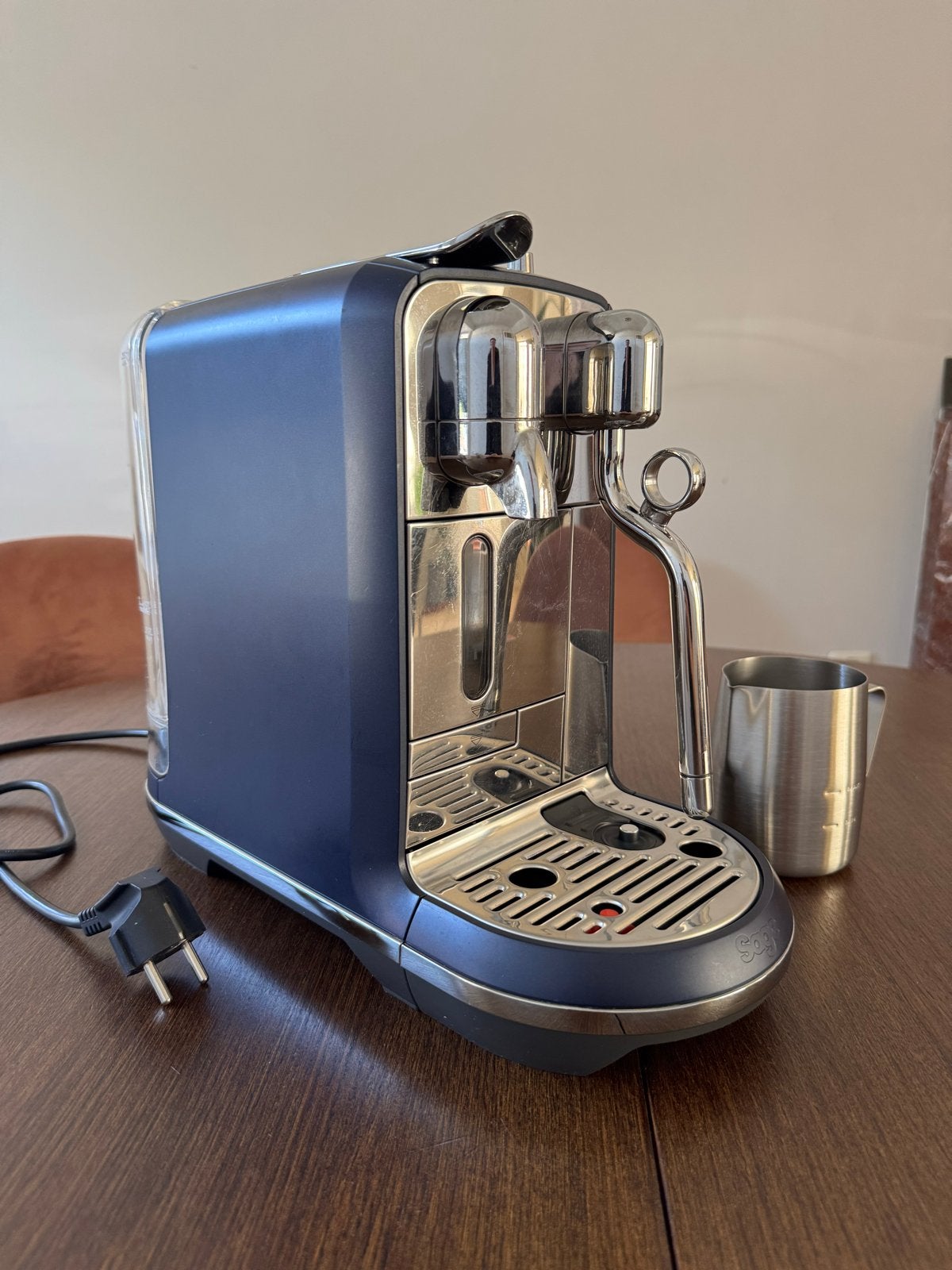 Sage Creatista Plus - SNE800DBL - Nespresso machine, Koffiemachine, Ophalen of Verzenden, Zo goed als nieuw, 1 kopje