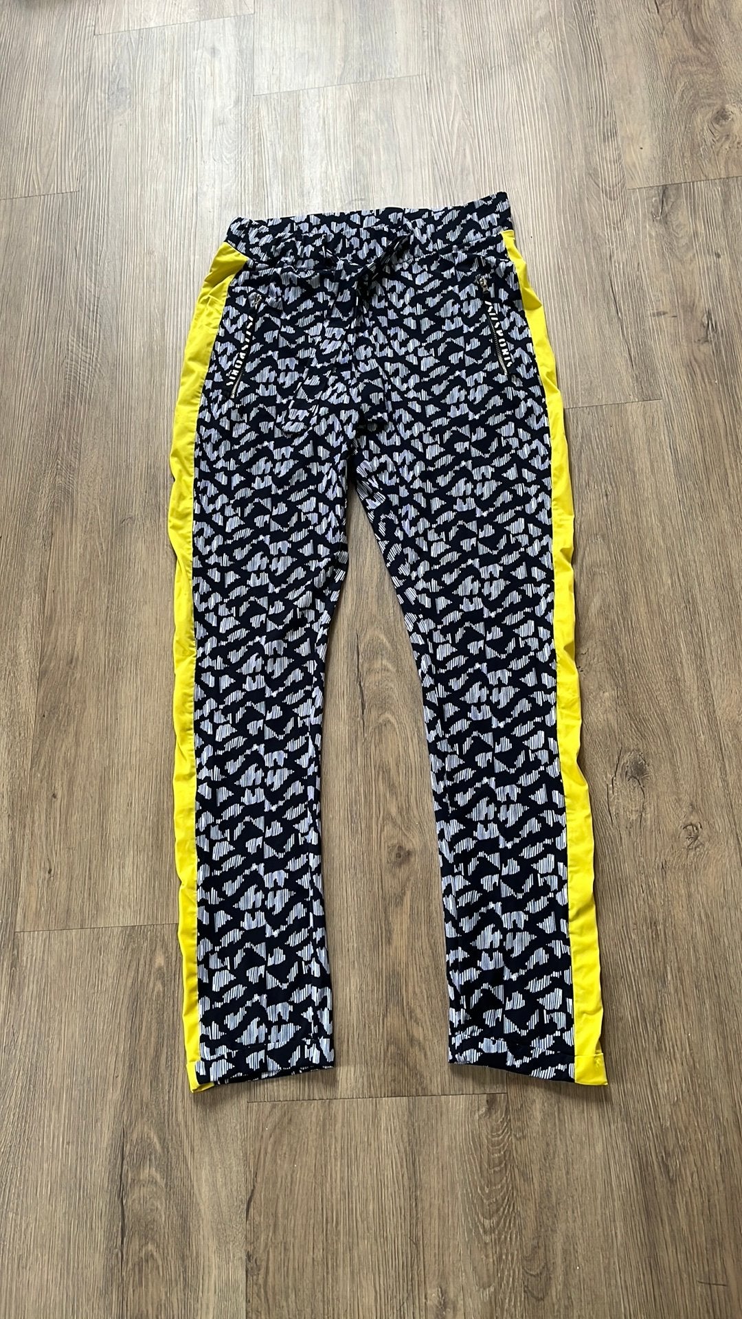 Zoso legging xs valt als S blauw wit geel, Blauw, Nieuw, Ophalen of Verzenden, Maat 36 (S)