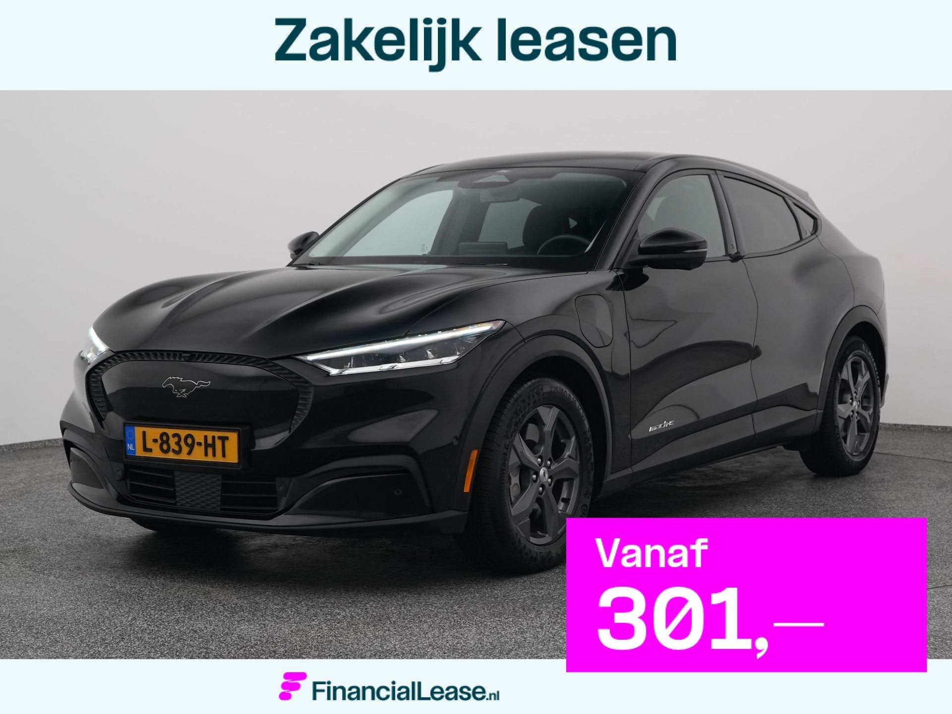 Ford Mustang Mach-E RWD 75 kWh | 360 | ADAPTIVE | B&O | ST, Automaat, Achterwielaandrijving, Gebruikt, Met garantie (alle)