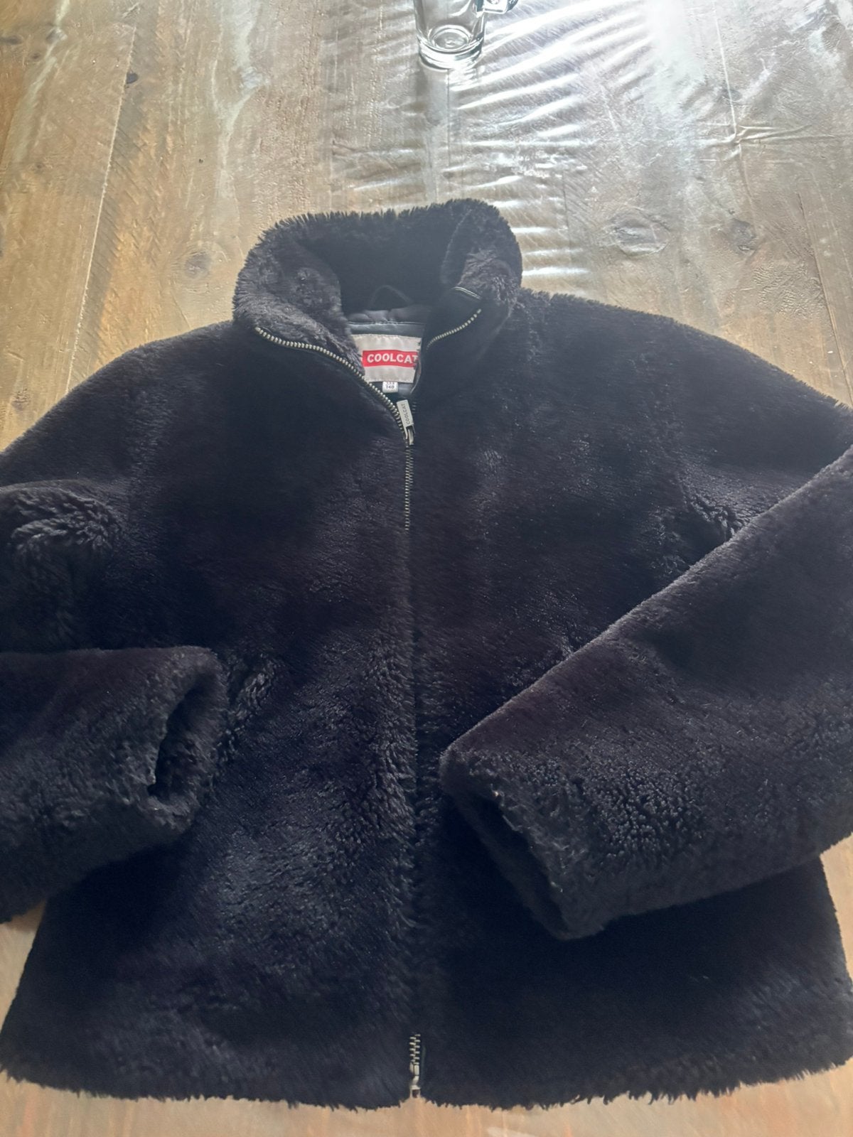 Zachte winterjas maat 134-140, Kinderen en Baby's, Kinderkleding | Maat 134, Ophalen of Verzenden, Gebruikt, Meisje, Jas